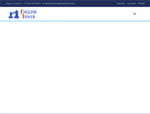 Tablet Screenshot of englishtower.com